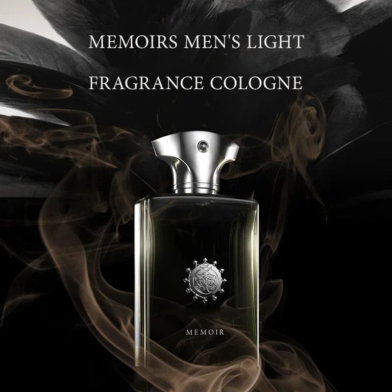 Memoirs Men's Light fragrance cologne, an oud niche perfume for romantic evenings.