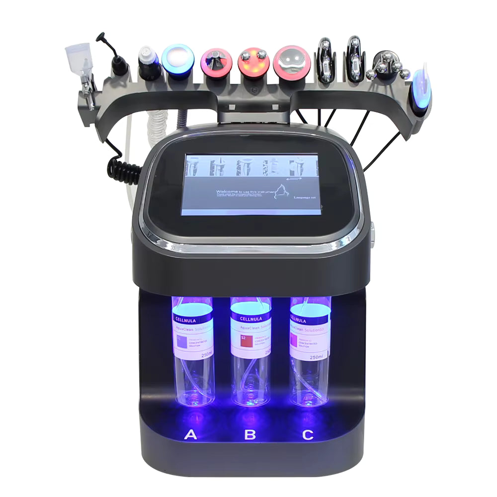 AOKO 10 in 1 facial spa machine with advanced features for skincare and purification.